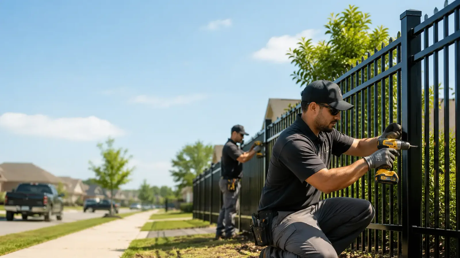 Metal Fence Installation in Bon Secour, AL